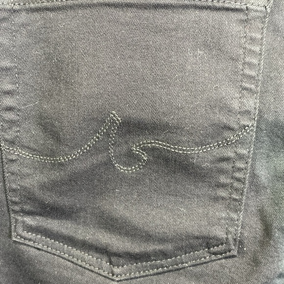AG The Farrah High Rise Skinny Ankle Jeans in Super Black Size 30 NWT - Picture 5 of 8